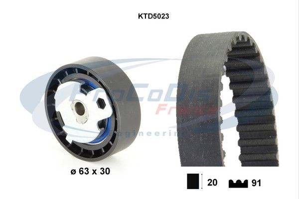 PROCODIS FRANCE Комплект ремня ГРМ KTD5023